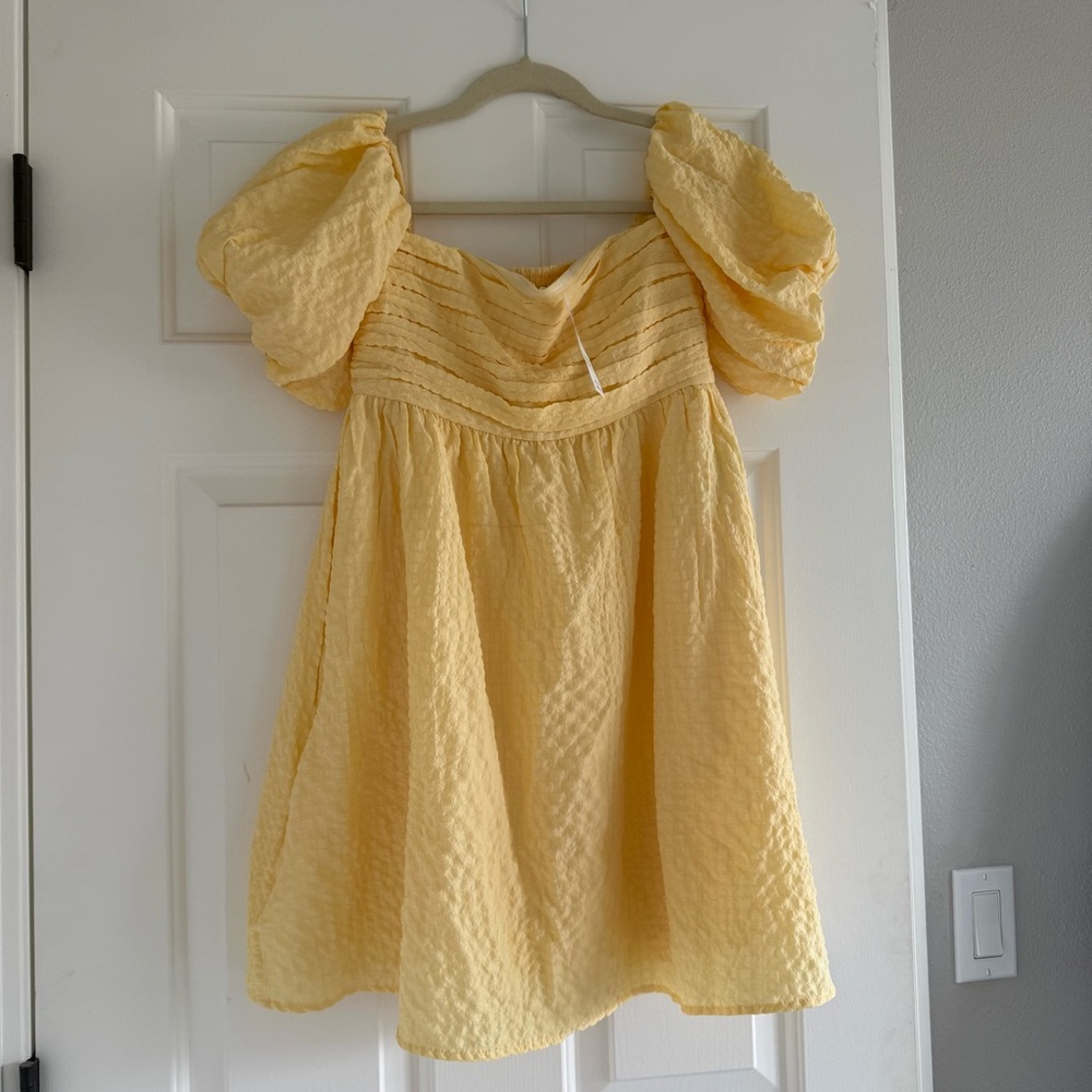 NWT Abercrombie Yellow Dress/Romper